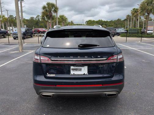 Rhapsody Blue Metallic 2019 Lincoln Nautilus Black Label