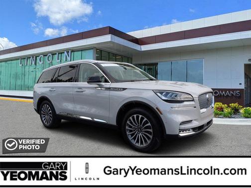 Ceramic Pearl Metallic Tri-Coat 2020 Lincoln Aviator Reserve AWD