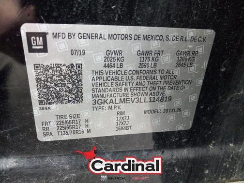 2020 GMC Terrain SLE