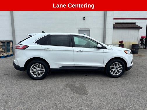 Oxford White 2021 Ford Edge SEL