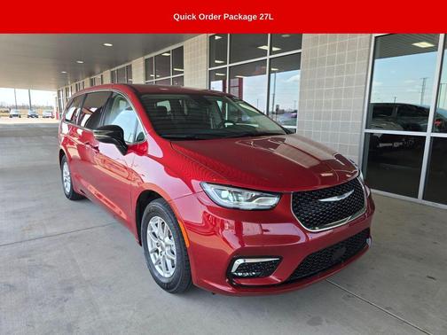Red 2024 Chrysler Pacifica Touring-L