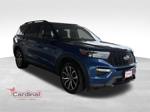 Blue Metallic 2020 Ford Explorer ST