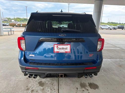 Blue Metallic 2020 Ford Explorer ST