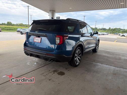 Blue Metallic 2020 Ford Explorer ST