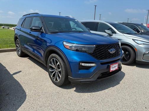 Blue Metallic 2020 Ford Explorer ST