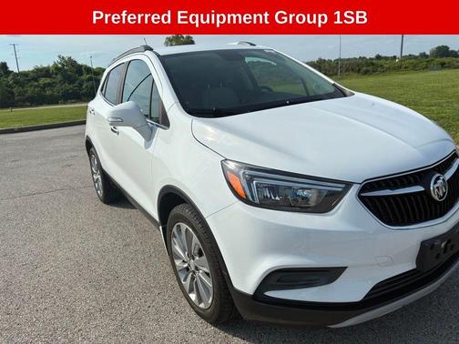 Summit White 2025 Buick Encore GX Preferred