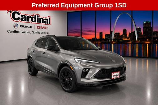 Moonstone Gray Metallic 2024 Buick Encore GX Sport Touring