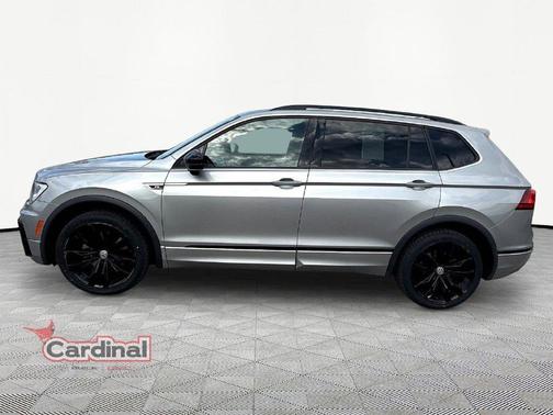 Pyrite Silver Metallic 2021 Volkswagen Tiguan 2.0T SE R-Line Black