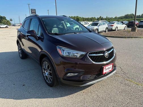 Black Cherry Metallic 2018 Buick Encore Sport Touring