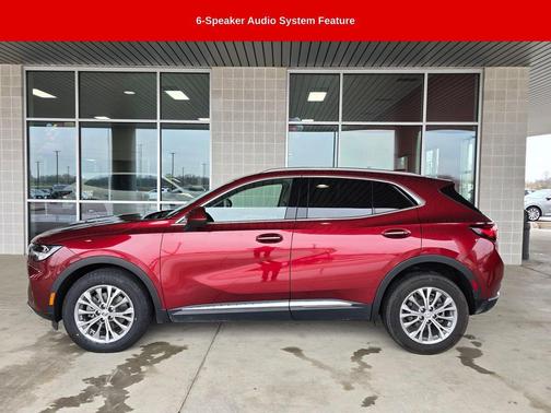 Cinnabar Metallic 2023 Buick Envision Preferred