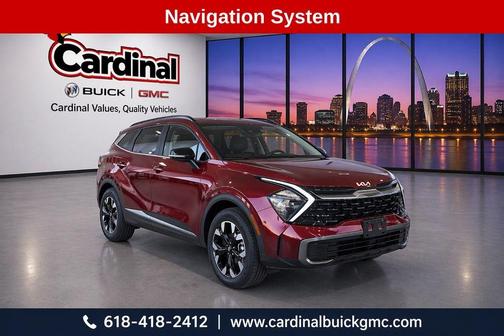 Red 2023 Kia Sportage X-Line