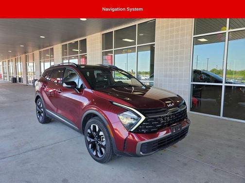 Red 2023 Kia Sportage X-Line