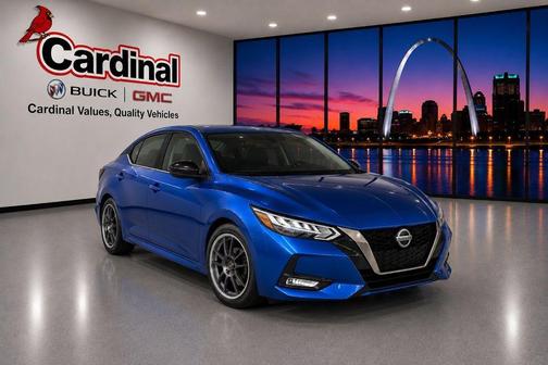Electric Blue Metallic 2021 Nissan Sentra SR