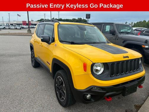 Solar Yellow 2016 Jeep Renegade Trailhawk