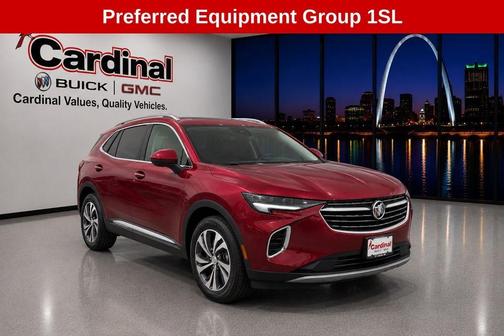 Cinnabar Metallic 2023 Buick Envision Essence
