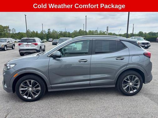 Satin Steel Gray Metallic 2021 Buick Encore GX Preferred