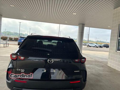 Jet Black Mica 2025 Mazda CX-50 2.5 S Preferred Package