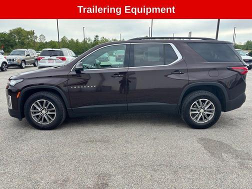 Black Cherry Metallic 2023 Chevrolet Traverse LT Leather