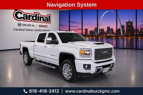 Summit White 2019 GMC Sierra 3500 Denali