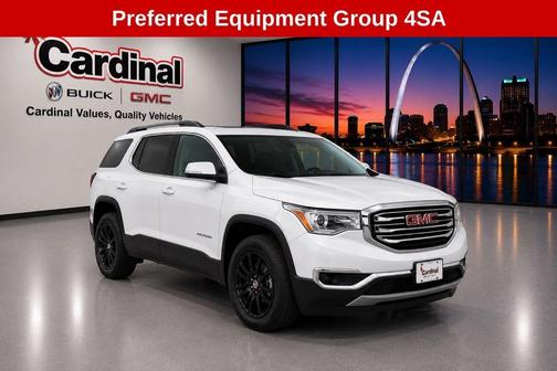 Summit White 2018 GMC Acadia SLT-1