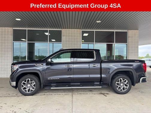Titanium Rush Metallic 2023 GMC Sierra 1500 SLT
