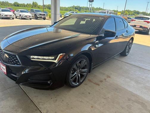 Black 2022 Acura TLX A-Spec