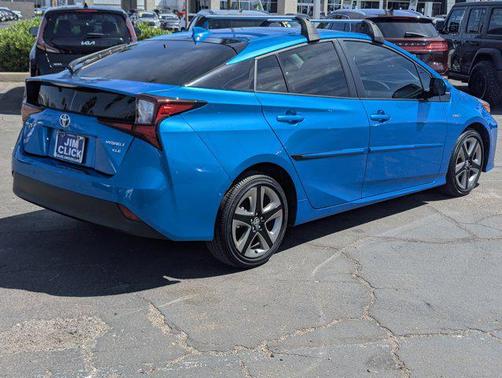 Electric Storm Blue 2019 Toyota Prius XLE
