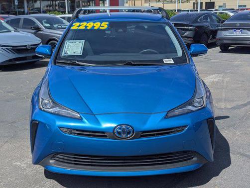 Electric Storm Blue 2019 Toyota Prius XLE