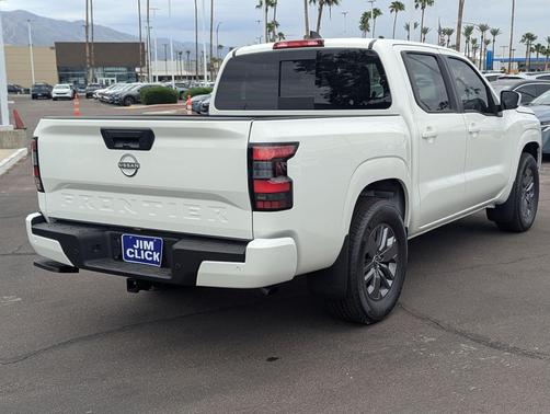 Glacier White 2026 Nissan Frontier SV