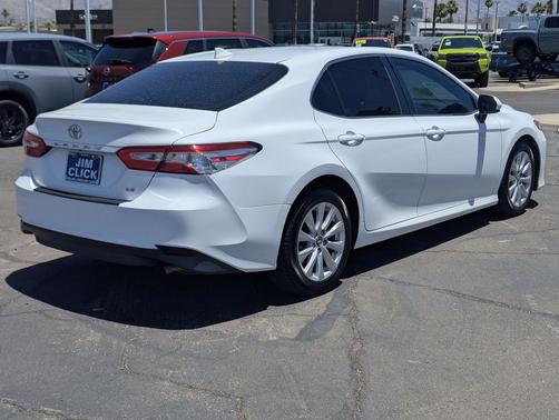 Super White 2020 Toyota Camry LE