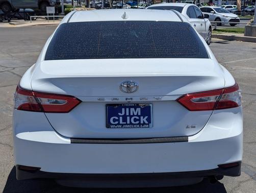 Super White 2020 Toyota Camry LE