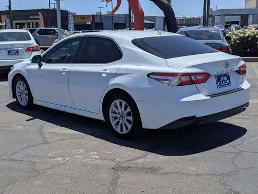 Super White 2020 Toyota Camry LE