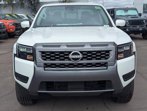 Glacier White 2026 Nissan Frontier SV