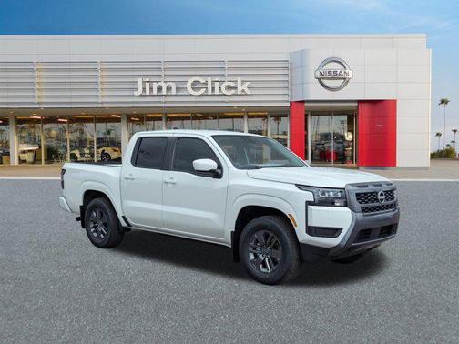 Glacier White 2026 Nissan Frontier SV