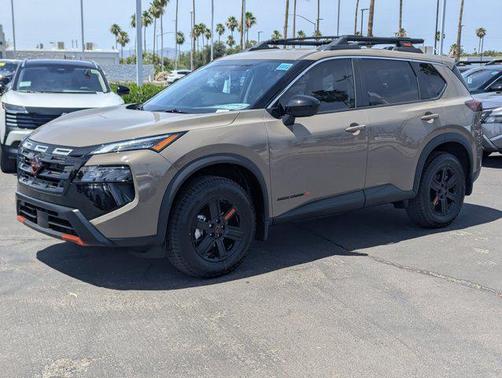 Baja Storm Metallic 2026 Nissan Rogue Rock Creek