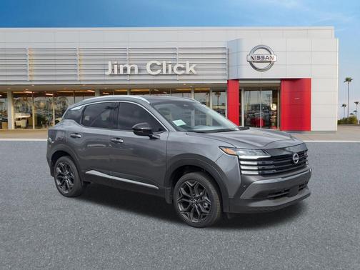 Gun Metallic 2026 Nissan Kicks SR
