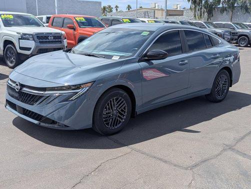 Atlantic Gray Metallic 2026 Nissan Sentra SV