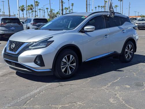 Brilliant Silver Metallic 2023 Nissan Murano SV FWD