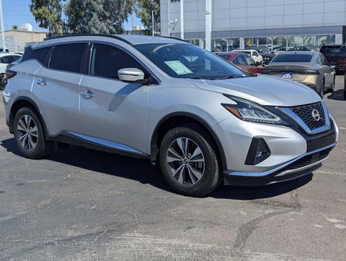 Brilliant Silver Metallic 2023 Nissan Murano SV FWD
