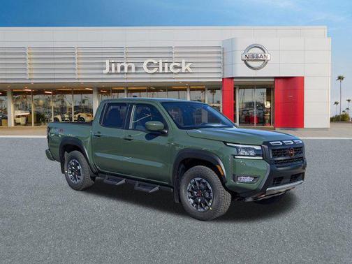 Tactical Green Metallic 2026 Nissan Frontier PRO-4X