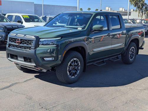 Tactical Green Metallic 2026 Nissan Frontier PRO-4X