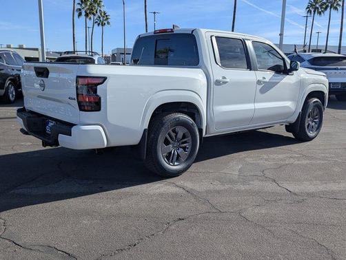 Glacier White 2026 Nissan Frontier SV