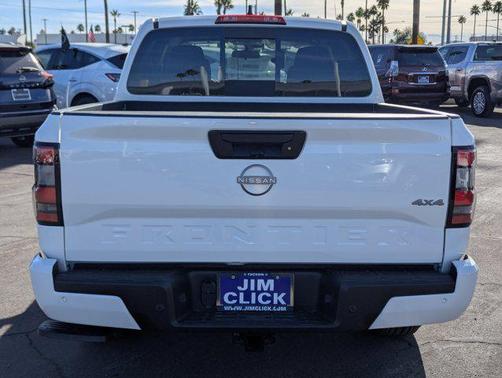 Glacier White 2026 Nissan Frontier SV