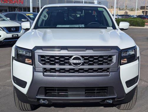 Glacier White 2026 Nissan Frontier SV