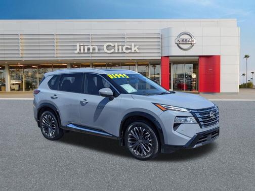 Boulder Gray Pearl 2024 Nissan Rogue Platinum
