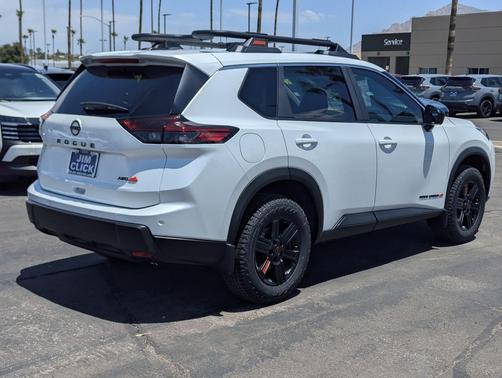 Everest White Pearl Tricoat 2026 Nissan Rogue Rock Creek