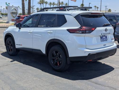 Everest White Pearl Tricoat 2026 Nissan Rogue Rock Creek