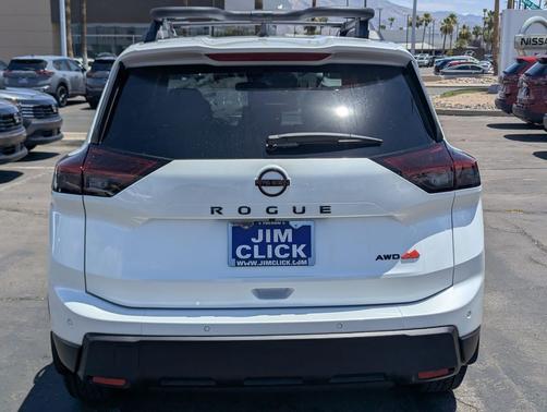 Everest White Pearl Tricoat 2026 Nissan Rogue Rock Creek