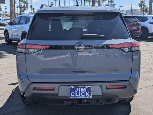 Boulder Gray Pearl 2026 Nissan Pathfinder Platinum