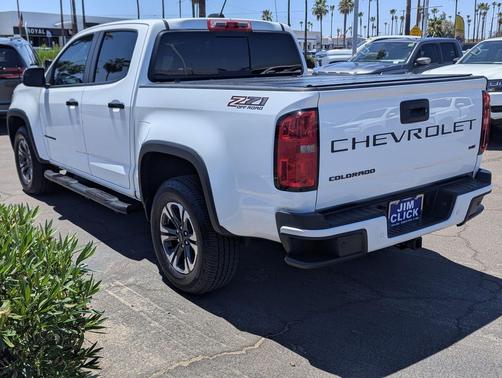 Summit White 2022 Chevrolet Colorado Z71
